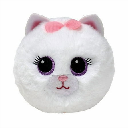 TY Beanie Bouncers - PURDY the White Cat [3 inch]