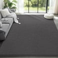 thumbnail image 2 of Arogan Soft Low Pile Rug Modern Area Rugs for Bedroom Living Room,Suitable for Boys Girls Teenagers and Adults with Super Soft Touch , Dark Gray , 4' x 6', 2 of 9