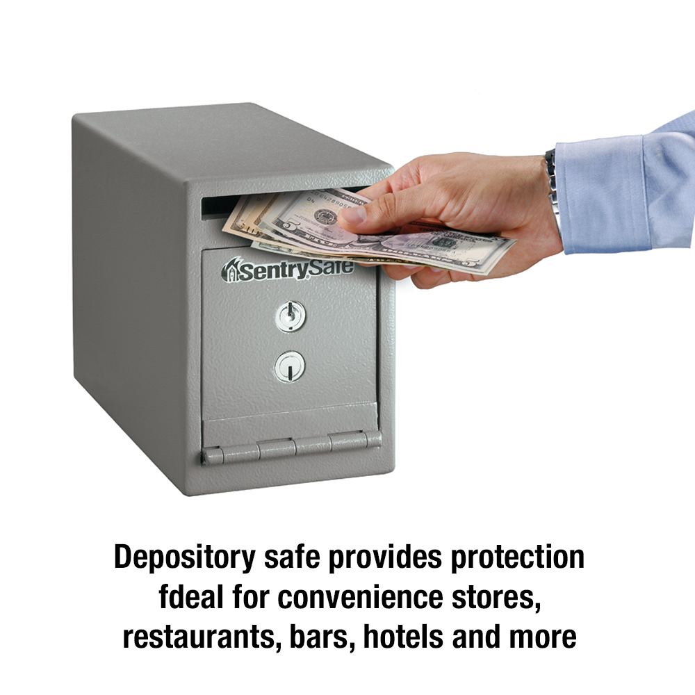 SentrySafe UC-025K Depository Security Safe 0.23 cu. ft.