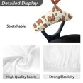 thumbnail image 5 of HELLHERO Capybara Orange Print Office Chair Armrest Covers 2 Pcs, Polyester Removable Desk Chairs Arm Rest Slipcovers, Stretchable Elastic Chair Armrest Cover Durable, 5 of 7