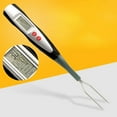 thumbnail image 2 of Ayyufe Thermometer; Digital BBQ Turkey Food Fork Thermometer Instant Read Kitchen Temperature Meter, 2 of 6