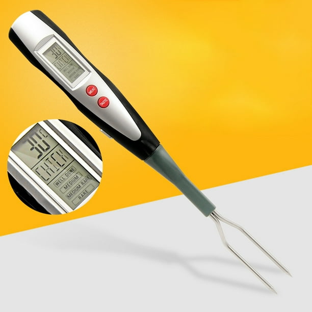 Pontos Digital BBQ Turkey Food Fork Thermometer Instant Read Kitchen