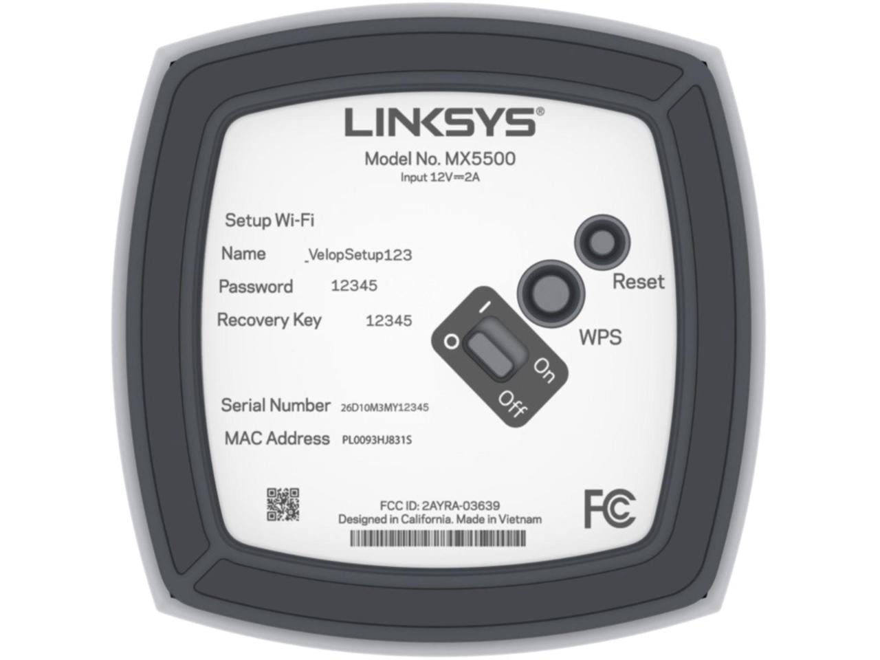 Linksys Atlas Pro 6 Wi-Fi 6 IEEE 802.11ax Ethernet Wireless Router 