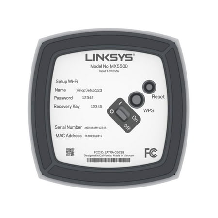 Linksys - Atlas Pro 6 WiFi 6 Router AX5400 Dual-Band WiFi Mesh Wireless Router (3-pack)