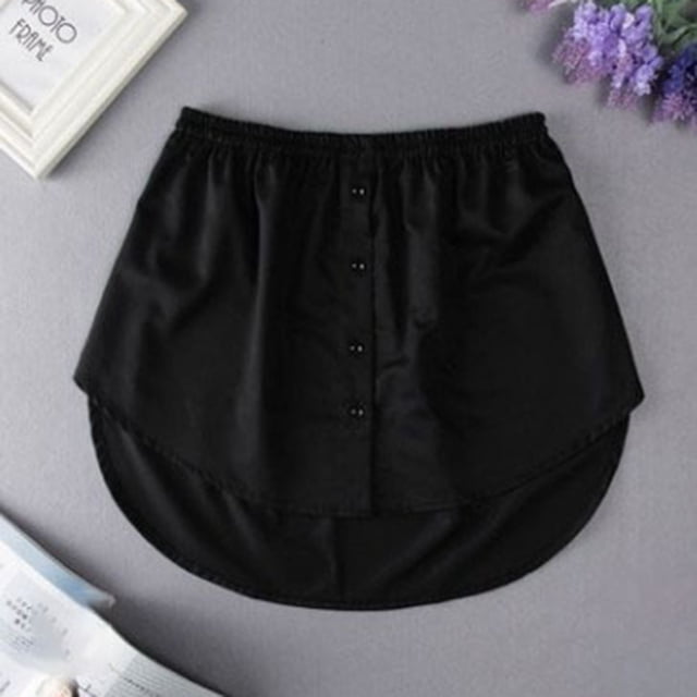 Jupe d'Extension Polyvalente pour Femmes pour Blouses et Robes Mini Jupon pour Superposition Ajustement Confortable pour Usage Quotidien