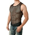 thumbnail image 2 of One opening Men's See Through Mesh T-Shirt Underwear Sheer Wear Transparent Undershirt, 2 of 9