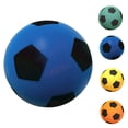thumbnail image 2 of Durable Foam Soccer Ball for Kids and Adults Soft, Lightweight, Safe for Indoor and Outdoor Play  (7) 9.45"/24cm, 2 of 4