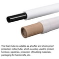 thumbnail image 5 of Uxcell Foam Tube Sponge Protective Sleeve Heat Preservation 10x20mm/0.4" ID 0.8" OD White for Pipe Insulation 4pcs, 5 of 5