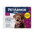 thumbnail image 1 of Tratamiento antipulgas y garrapatas PetArmor Plus para perros grandes, impermeable, 1 of 9