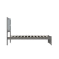 thumbnail image 4 of AFI NoHo Transitional Wood Twin Bed with Matching Footboard in Gray, 4 of 13