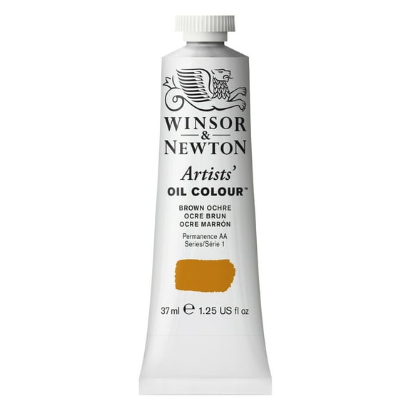 Winsor & Newton Artists Oil Color, 37ml, Brown Ochre