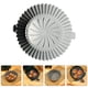 thumbnail image 3 of Freidora de aire reutilizable Estera para parrilla Estera para hornear de silicona Revestimiento de silicona para freidora de air HOMEMAXS 13989816-MX, 3 of 6