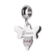 thumbnail image 1 of Charm para Pulsera LuckyLy, Dije de Abeja, Acero Inoxidable y Zirconia Cúbica, Modelo Queen Bee plateado UNITALLA, 1 of 7