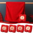 thumbnail image 1 of Fiudx Toalla de Manos de Terciopelo, Suave y Absorbente, Regalo Elegante para Damas de Honor, Versátil para Cumpleaños y Festividades, Recuerdo Memorable, Juego de 1 Toalla., 1 of 4