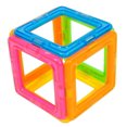 thumbnail image 2 of Magformers Creator Neon Colour Magnetic Construction Set, 2 of 7