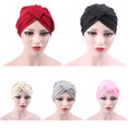 thumbnail image 3 of Fashion Ladies Soft Elastic Turban Hijab Head Wrap Chemo Cancer Indian Style Hat, 3 of 7