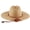 Khaki, variant on Unisex Hand Weaving Straw Hat Vacation Straw Hat Breathable Crochet Beach Hat for Adult Teen Hat Breathable Sun Hat