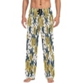 thumbnail image 2 of Sunflower Black Spot Men's Pajama Pants Lightweight Sleepwear Bottom Lounge Pants, 2 of 6