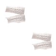 thumbnail image 3 of ZLight 1 Pair Fingerless Mittens Fashionable Simple Knitting Craft Clothes Accessory for Decoration Keeping-warm Wear White 2Set, 3 of 6