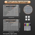 thumbnail image 2 of Magnetic Acrylic Calendar Transparent Refrigerator Calendar, 2 of 5