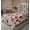 Vermilion Off White, variant on Floral Flat Sheet, Poppy Flower Branches Memorial Long Grass Field Garden of Flowers Botanic, Soft Comfortable Top Sheet Decorative Bedding 1 Piece, Twin Size, Vermilion Off White, by Ambesonne
