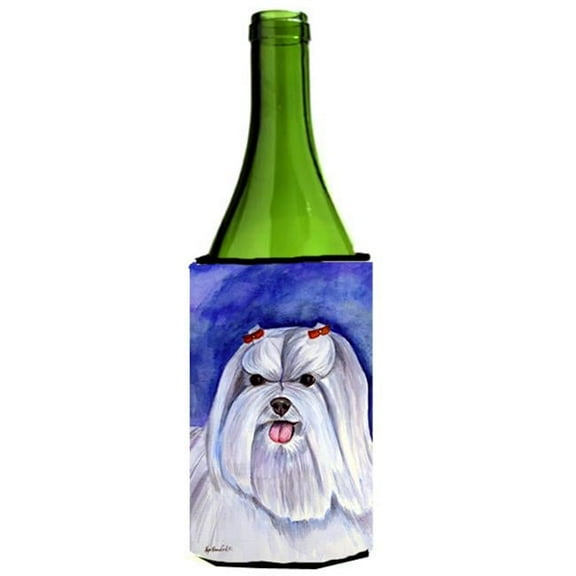 Maltese Wine bottle sleeve Hugger - 24 oz.