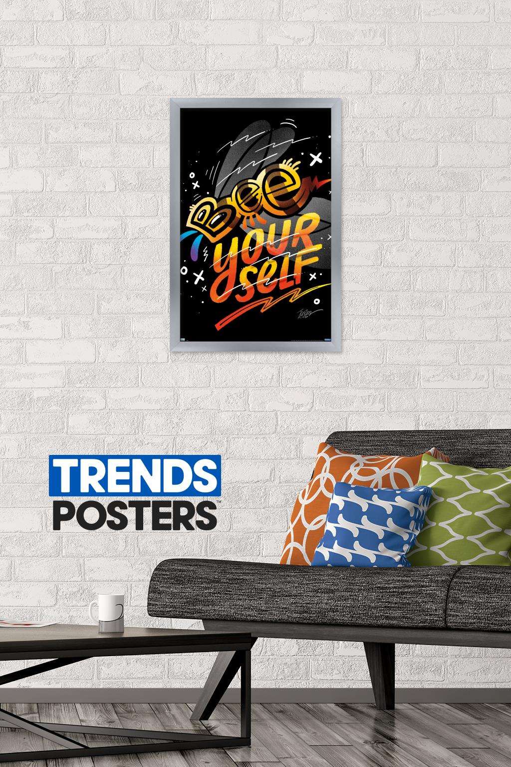 Jason Naylor - Bee Yourself Wall Poster, 14.725" x 22.375", Framed