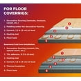 thumbnail image 2 of FloorLace FIT–Electric In-Floor Heating Self-Adhesive Mat (120V, 30 SQFT), 2 of 5