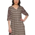 thumbnail image 3 of Moomaya Plus Size Printed Loose Palazzo And Kurta Set Ethnic Dress For Women, 3 of 6