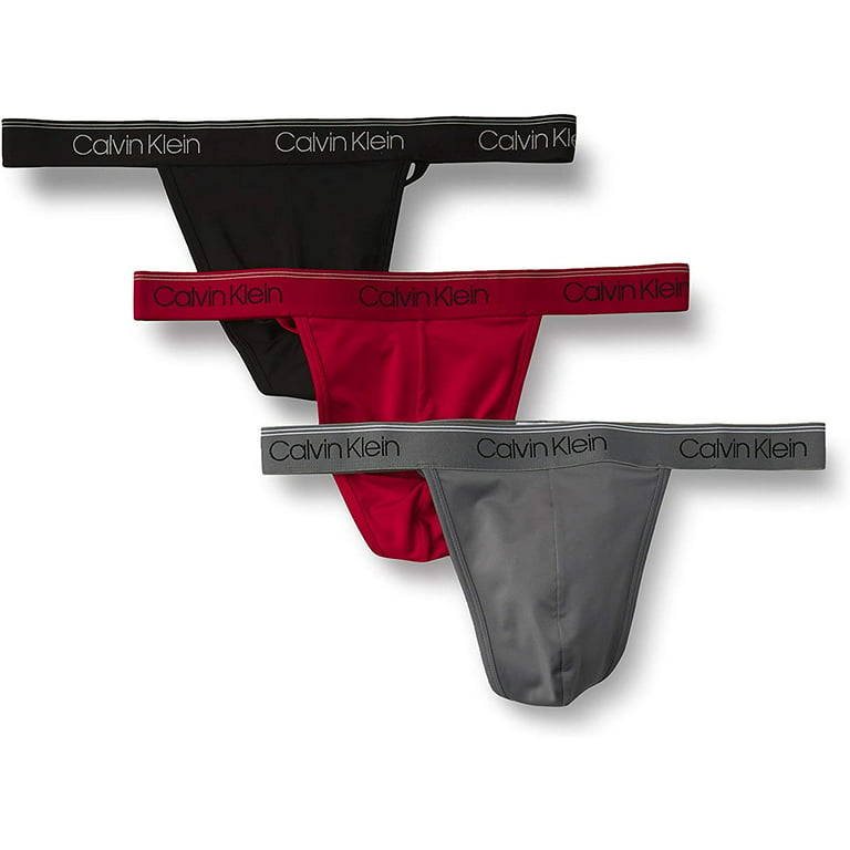 Calvin Klein Underwear THONG 3 PACK - Thong - red/burnt embers