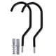 thumbnail image 1 of Bicicleta Soporte de almacenamiento para montaje en pared de bicicleta, 2 uds., gancho colgante para bicicleta MTB (negro) Tmvgtek Accesorios para bicicletas, 1 of 9