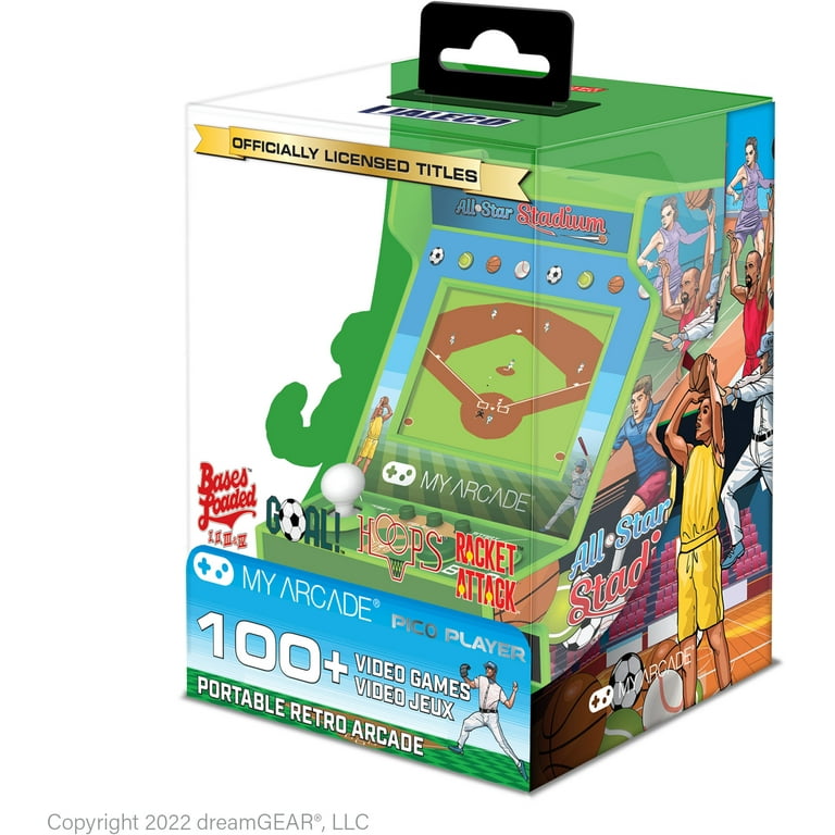 My Arcade All-Star Stadium Mini Retro Home Video Console, Pico
