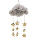 thumbnail image 1 of Colgante de nube de malla Zulema Gray01 20x18cm, 1 of 5