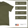 thumbnail image 4 of Tee Hunt Reagan Bush '84 T-Shirt Ronald American President History GOP Mens Shirt, Military Green, Medium, 4 of 5