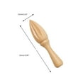 thumbnail image 5 of Wood Handhelds Citruses Juicers Manual Orange Lemon Juice Reamer Extractors, 5 of 8