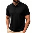 thumbnail image 2 of DayScoop Fashion Shirt for Men Summer Blouse Big & Tall Casual Mesh Turndown Collar Loose Tops Tees Tees Plus Size, 2 of 6