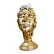 thumbnail image 3 of Figura de rostro humano, decoración creativa para el hogar, escultura abstracta, adorno de escritorio Oro, 3 of 9