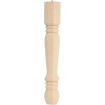 Waddell 14 in. H Traditional Pine Table Leg
