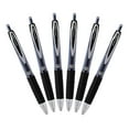 thumbnail image 1 of Uni-Ball Signo 207 Stylo Gel Rétractable, micro-Pointe 0,5mm, Noir, Lot de 6, 1 of 10
