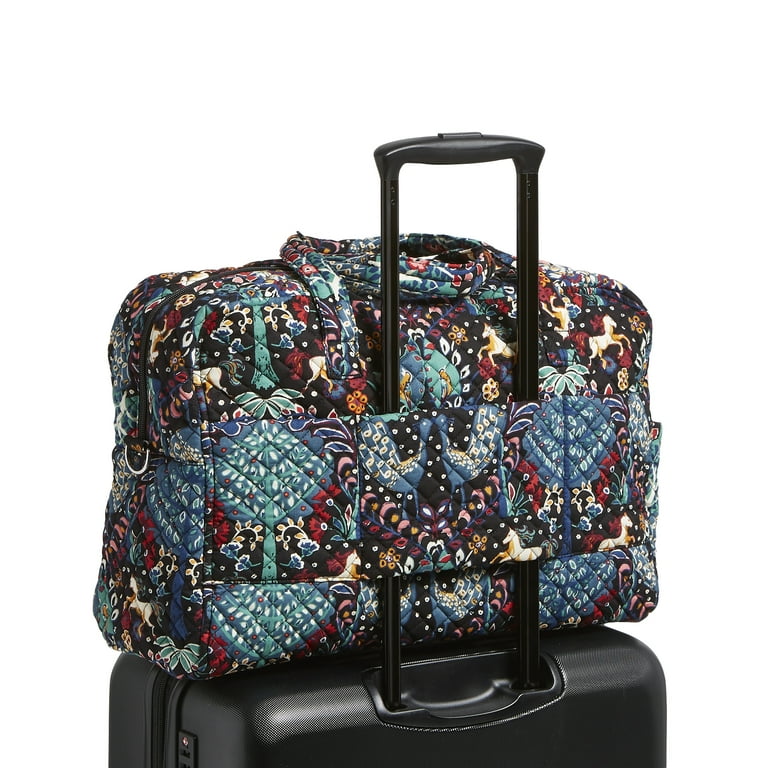 Vera Bradley Women s Cotton Weekender Travel Bag Enchantment Walmart