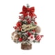 thumbnail image 5 of Árbol de Navidad de mesa con luces Adornos navideños Árbol de Navidad de 45cm para Rojo, 5 of 9