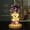 Purple, variant on Valentine'S Day Mother'S Day Gift Rose Bear Gift Box, PE Flower Romantic Foam Bear For Girlfriend, Birthday Creativity Embrace Bear Equipped With LED Lights For Illumination