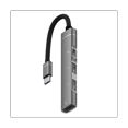 thumbnail image 1 of For Android Mobile Phone Computer Tablet Portable PD Charging Hub Type-C USB C Expansion Dock,Grey,1 x Docking Station,Grey, 1 of 8