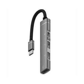 DrPhone MD6 - Adaptateur Multiport Hub USB-C 13 en 1 - Station d