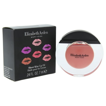 Sheer Kiss Lip Oil - 01 Pampering Pink by Elizabeth Arden for Women - 0.24 oz Lip Oil