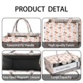 thumbnail image 4 of Large Capacity Tote Bag,Ballet Princess Pattern Handbag Fashion Luxury Tote Bag,15.7"x13"x 5.1" Inches,Laptop Compatible, 4 of 6