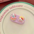 thumbnail image 1 of Hello Kitty Contact Lens Case Anime Myopia Companion Box Cartoon Kawaii Travel Portable Contact Lens Storage Box Cute Gifts, 1 of 5