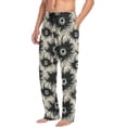thumbnail image 5 of GZHJMY Seamless Scary Eyes Men's Pajama Pants, Loose Lightweight PJs Lounge Sleep Bottoms with Pockets Drawstring, Pajama Bottoms for Home and Rest, Large, 5 of 7