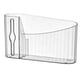 thumbnail image 3 of Soporte y dispensador de bolsas de supermercado, organizador de bolsas de basura, artefacto para colgar en la pared blanco, 3 of 9
