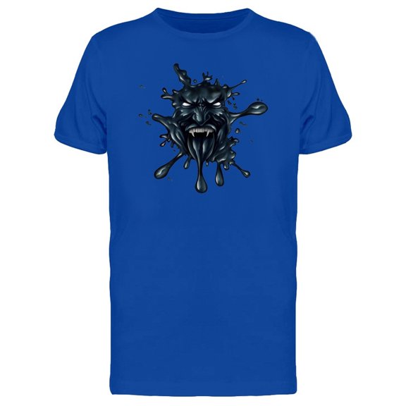 Scary Oil Spill Splash Tee Men's -Image by Shutterstock